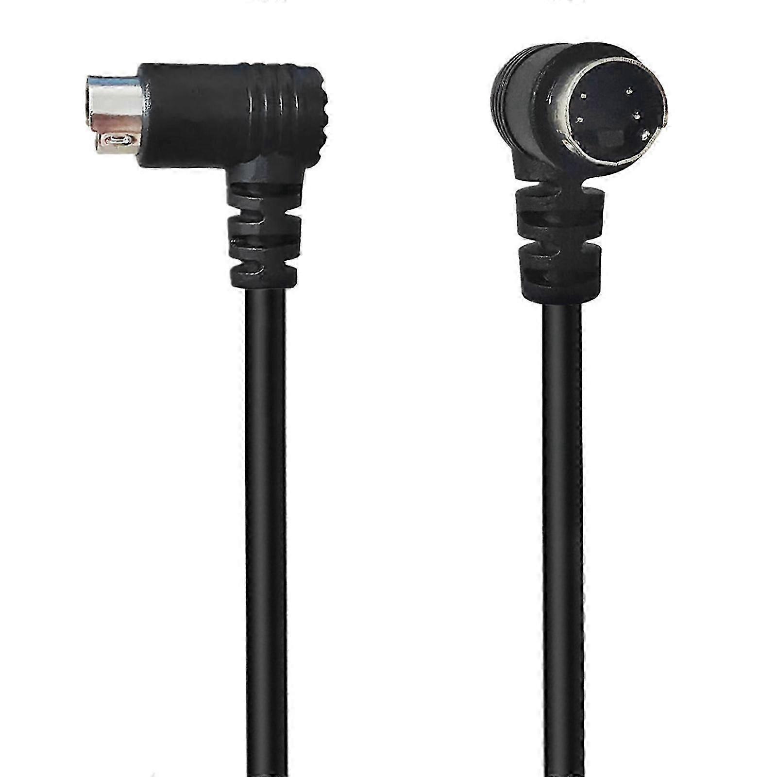 Mini Din 4 Pin Male to Male S Video Cable Connector Cord for Camcorders and Laptops Transfer Video Connection Line