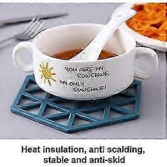 Heat-Insulated Tableware Mat For Design, Ideal Multipurpose Use, Expandable Silicone Trivet, Silicone Material For Non-Slip And Flexible