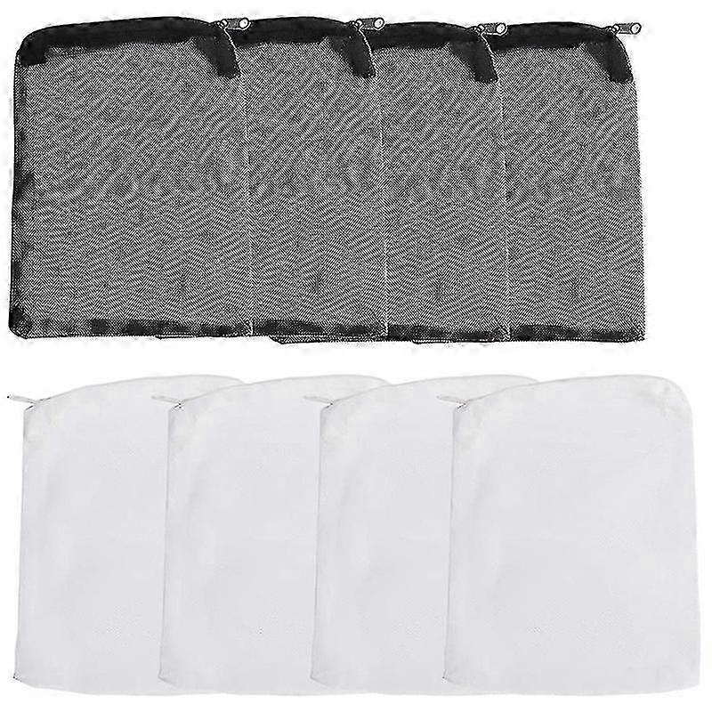 24-Piece Aquarium Filter Bag Media Mesh Bags with Reusable Mesh for Granular Carbon and Bio Media