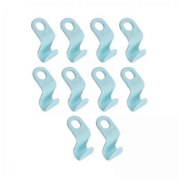 6x10kpl vaateripustimen liitinkoukut, raskaat peräkkäiset ripustokoukut