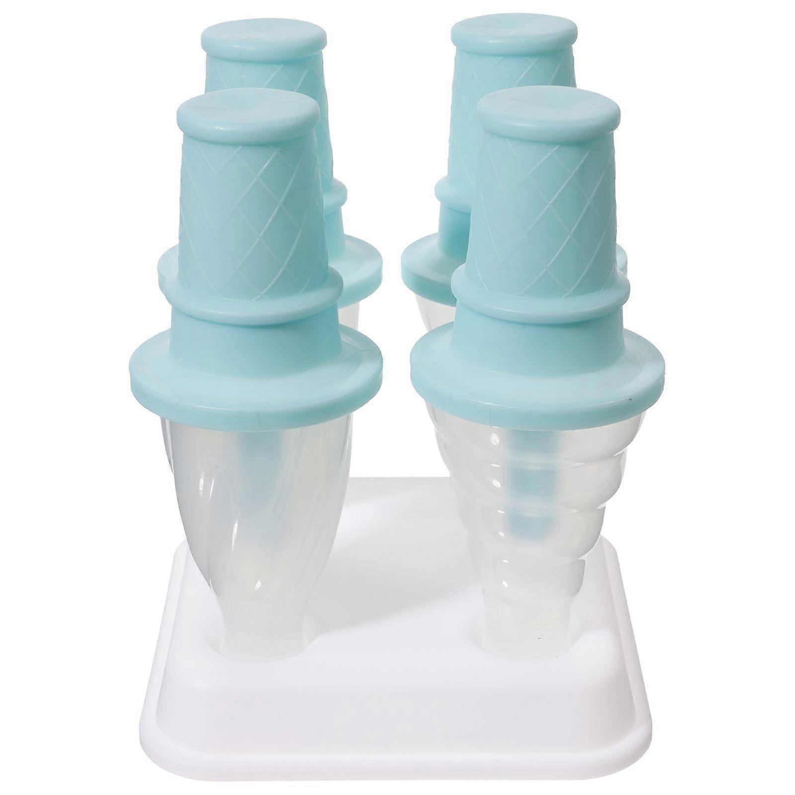 DIY popsicle muotit Ice Lolly Maker jäätelönvalmistustyökalu Creative Ice Box kotitoimistoon (vihreä)