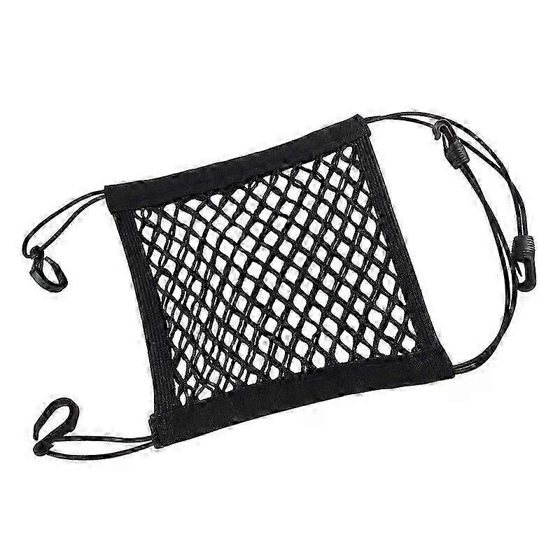 1x Universal Car Organizer Net Mesh Trunk Goods Storage Seat Back Stowing Tidying Mesh In Trunk Bag Network Interior Accessories