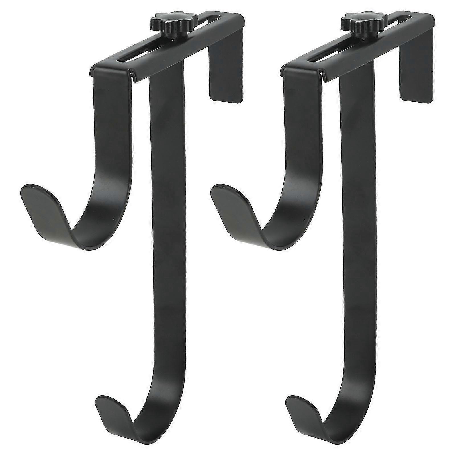 2Pcs Adjustable Metal Pool Pole Hanger Hook for Pool Accessories