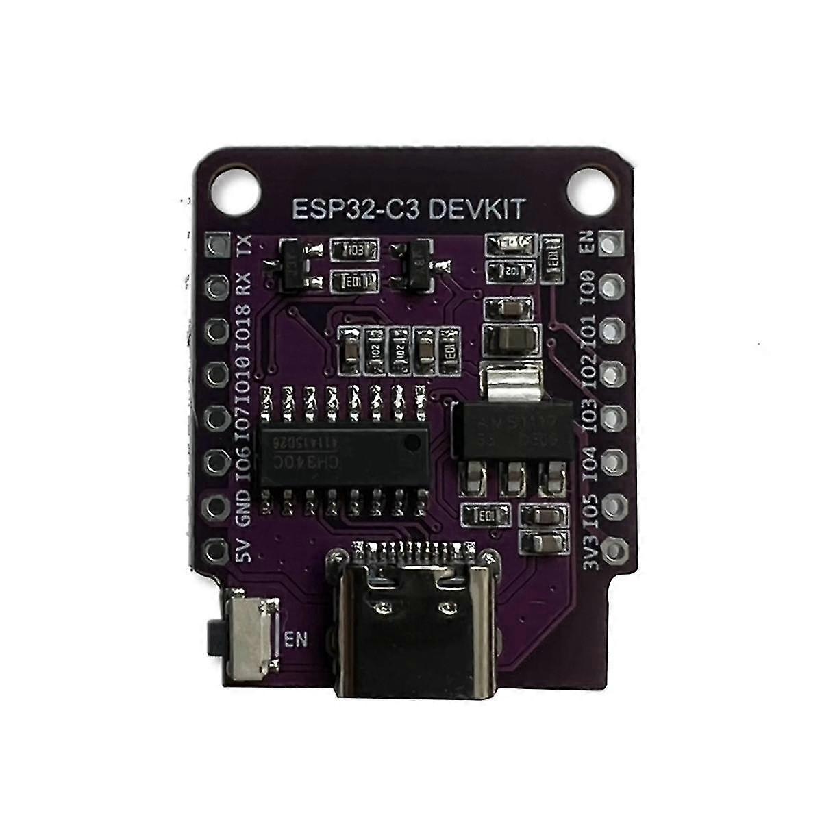 MINI ESP32-C3 Development Board is Equipped with ESP32-C3-Mini-14 Module WiFi Bluetooth BLE5.0