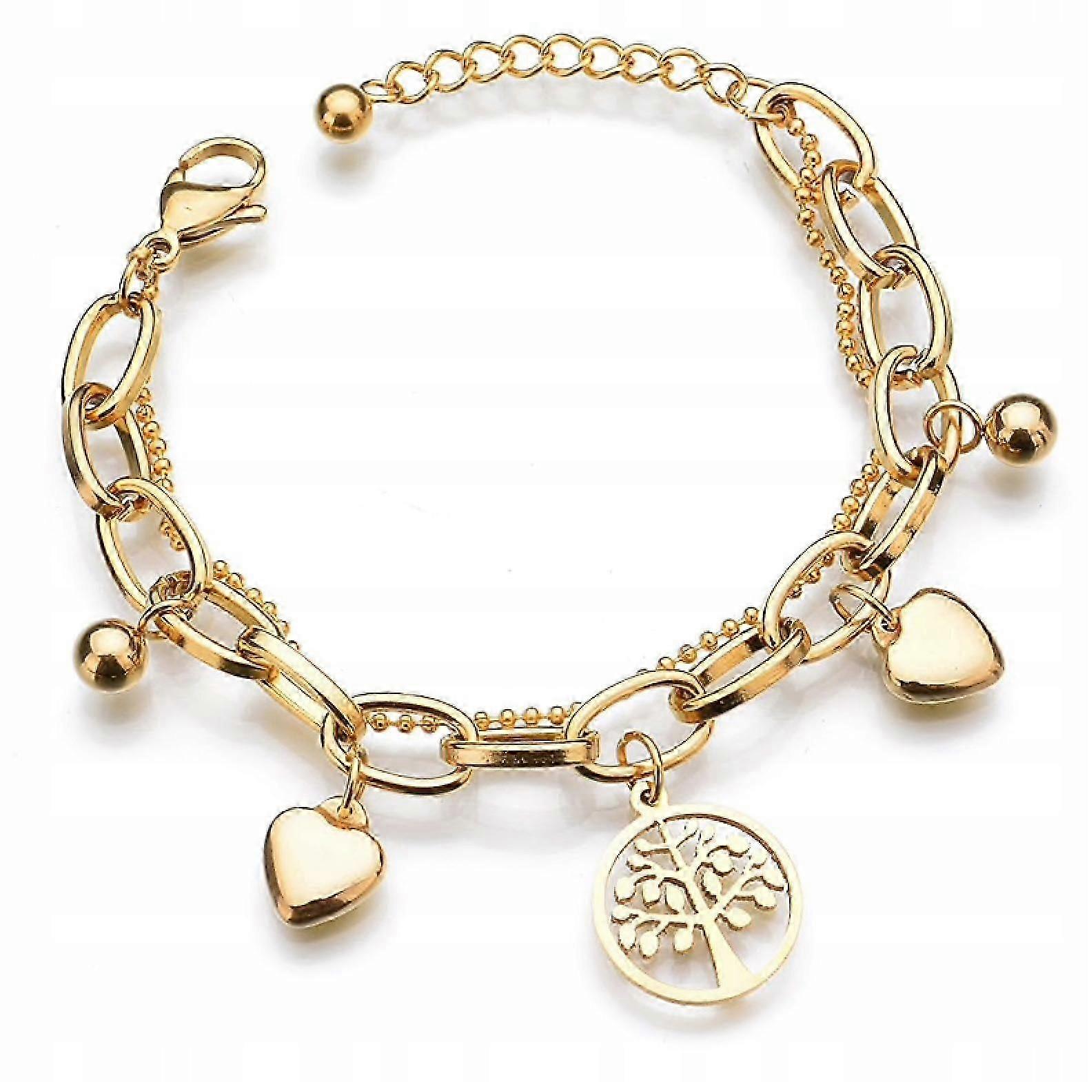 Sajbazar Bracelet, 20 Cm, Golden Tree