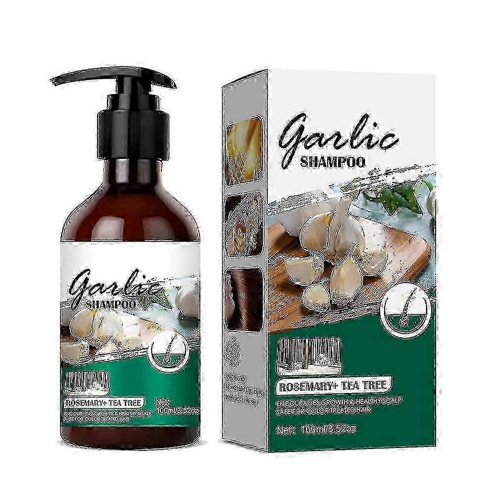 2025 2025 dernier modèle de shampooing à l’ail prévenir la perte de cheveux shampooing anti-démangeaisons