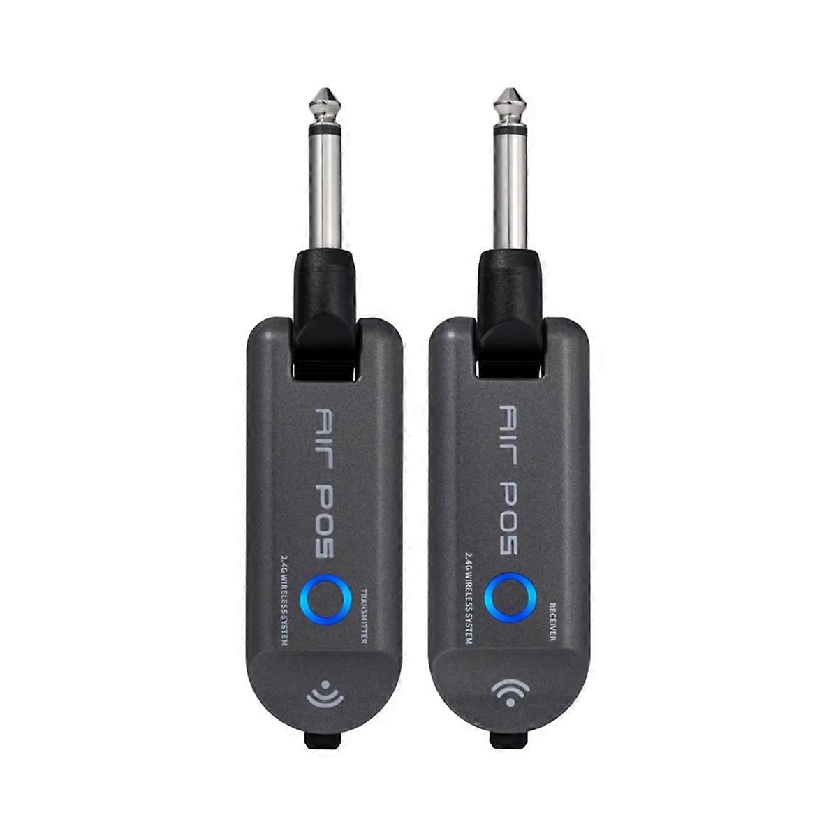 AIR P05 Wireless Guitar System Guitar Transmitter Receiver for Electric Guitar Plug Play 4 Channel