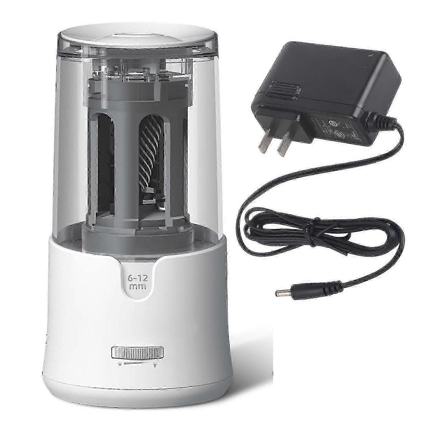 Portable Automatic Pencil Sharpener With 3 Levels Adjustment And Large Capacity Shavings Box - Ideal