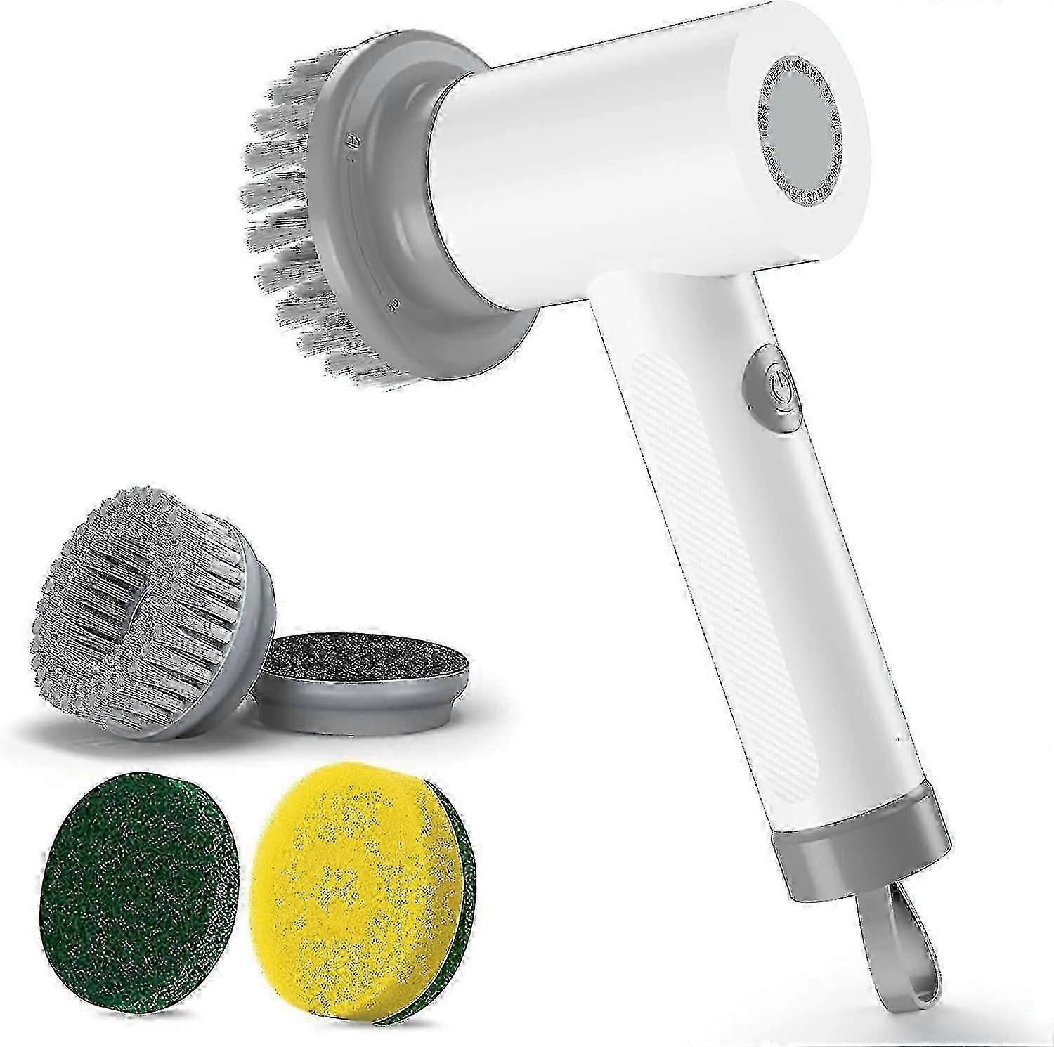 Electric Cleaning Brush, Cordless Hand Scrubber, Usb Rechargeable