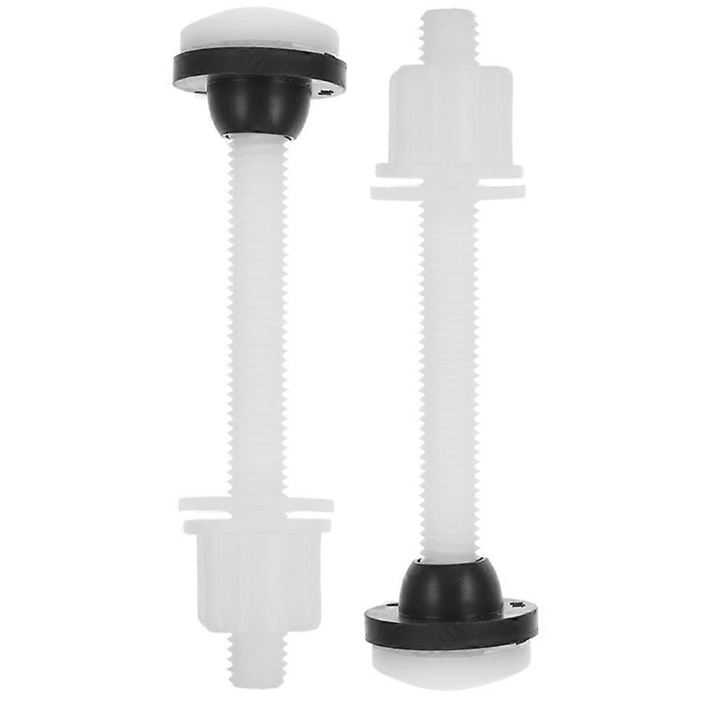 2pcs Toilet Seat Bolts for Old Fashioned Tanks – Replacement Screws for Easy Installation & Toilet Lid Fixings in Bathrooms