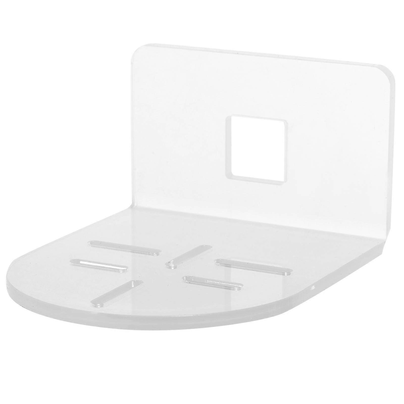 1 Set Floating Camera Wall Shelf Mounted Hanging Shelf 9.2x7.5x4.9cm