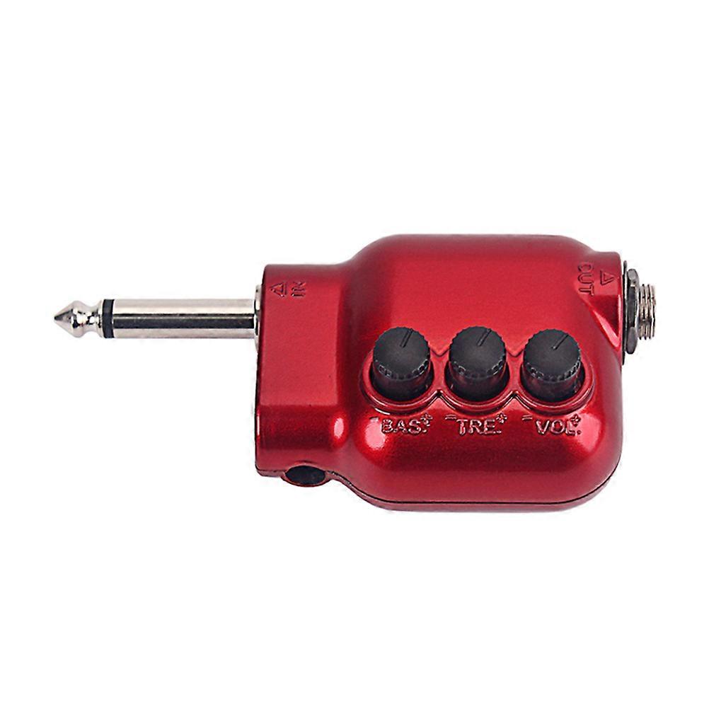 Acoustic Pickup Amplifier, Provides Balanced Sound with Treble Bass Controls