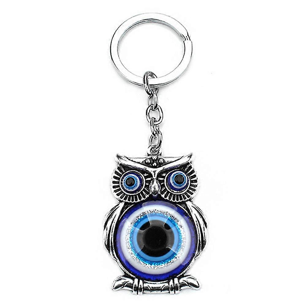 Compact Owl Design Keychain for Easy Carrying on Backpacks