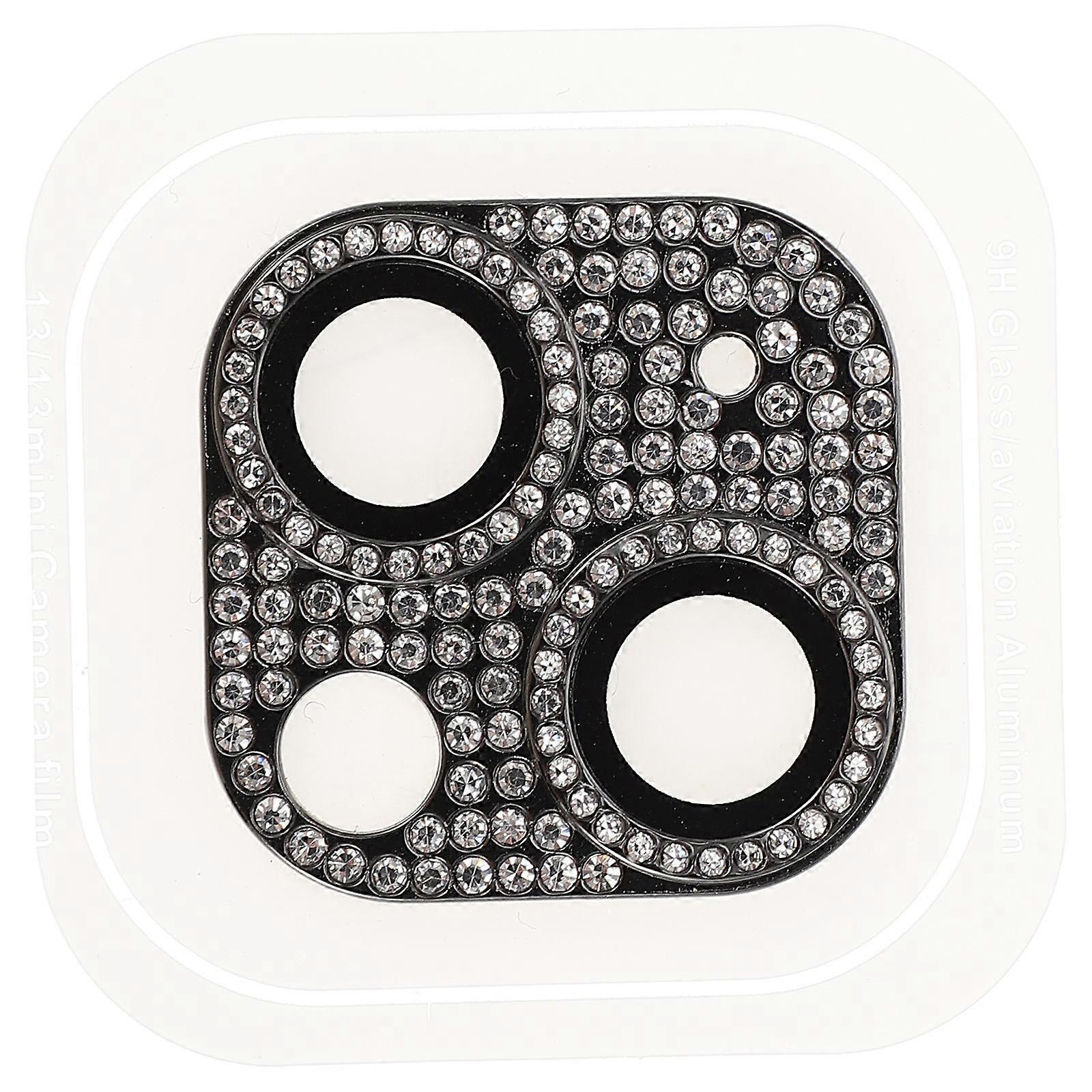 Cell Phone Lens Protectors Shiny Rhinestone Phone Lens Cover Protective For 13 Daily Use 1Set