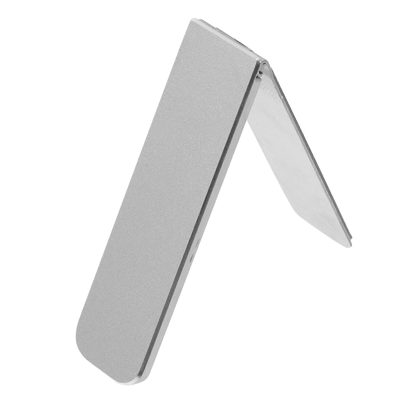 Smartphone Stand Aluminium Alloy Kickstand Attachment Invisible Stand Design For Bedroom Use Silver 5.80X1.50X0.30CM 1Pack