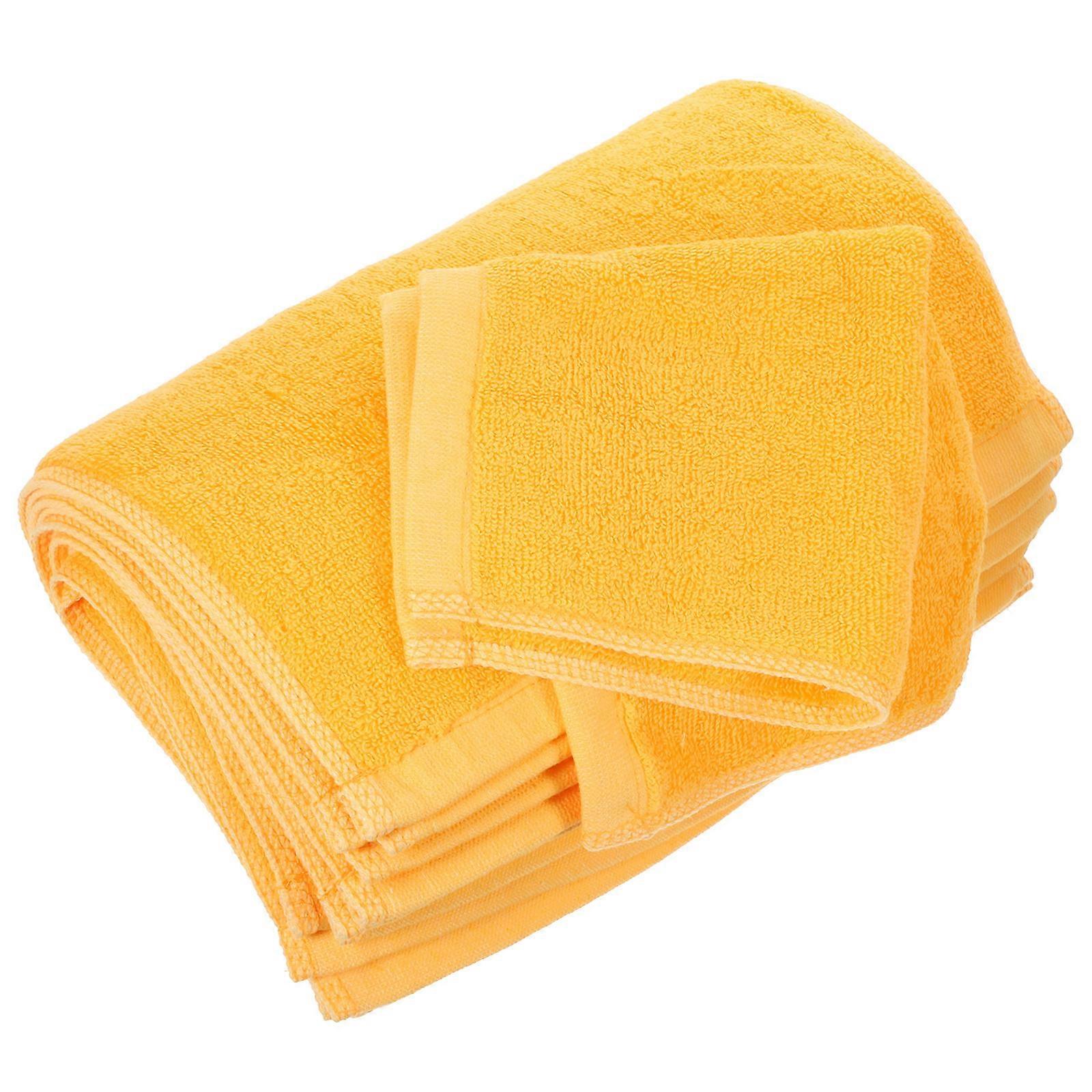Cotton Towels Bath Hand Towel Comfortable Baby Shower 30X30CM Reusability 12Pcs