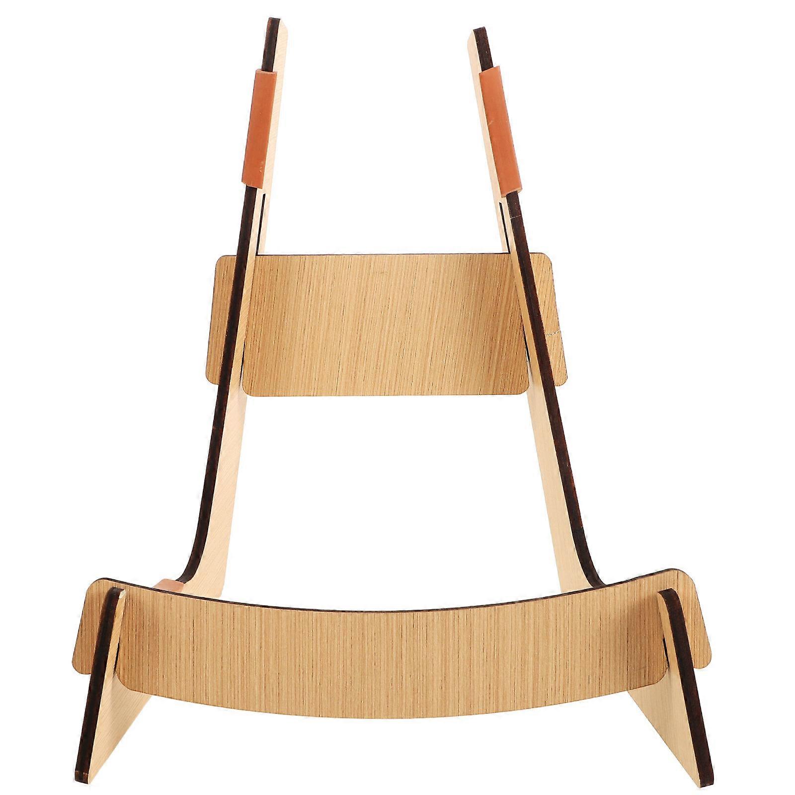 Guitar Display Stand Wooden Bass Guitars Violin Holder Stable Support Minimalist Home Practice 1Pcs