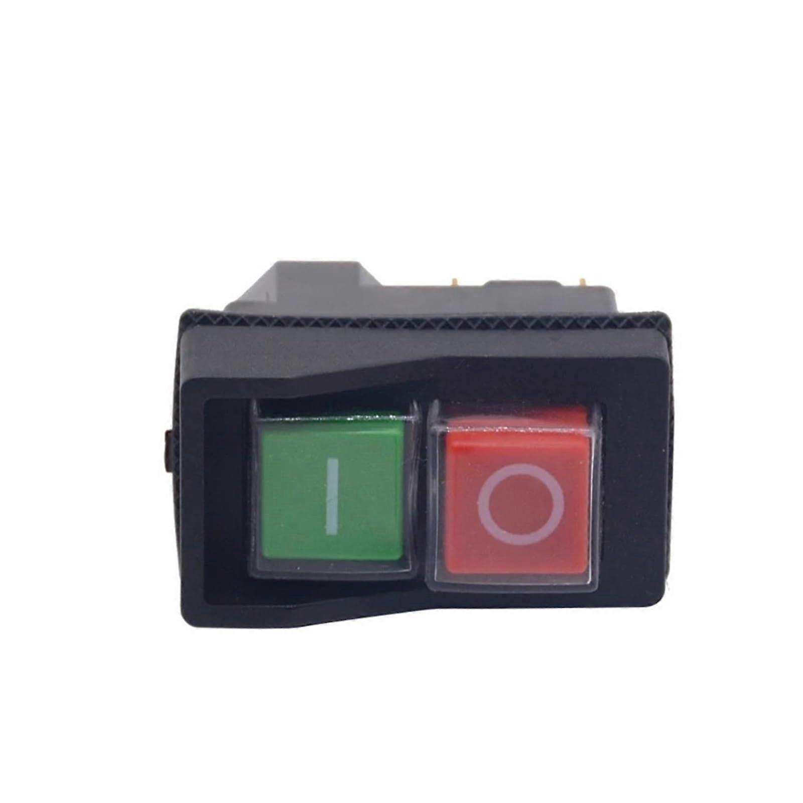 4 Pin 16A Push Button Industrial Electromagnetic Pushbutton Stop On/Off