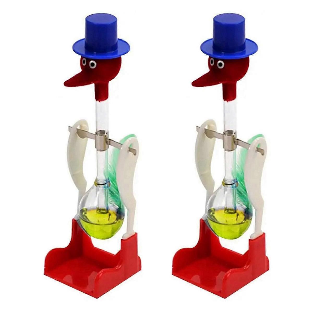 Drinking Bird with Fluid Motion Kids Educational Toys,D