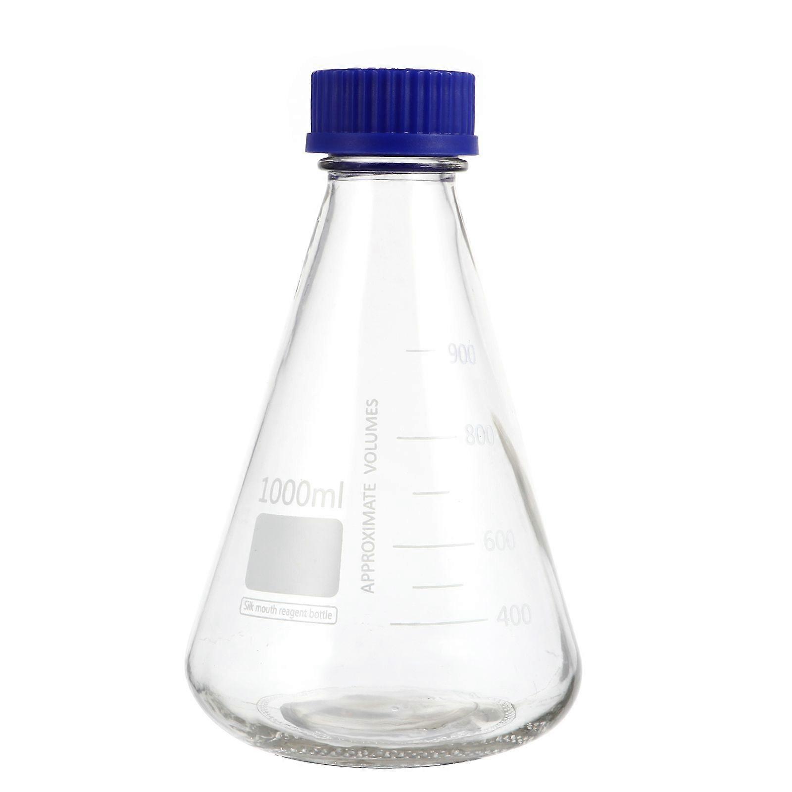 1 Pc Glass Conical Bottle Experiment Flask Conical Flask Laboratory Tool