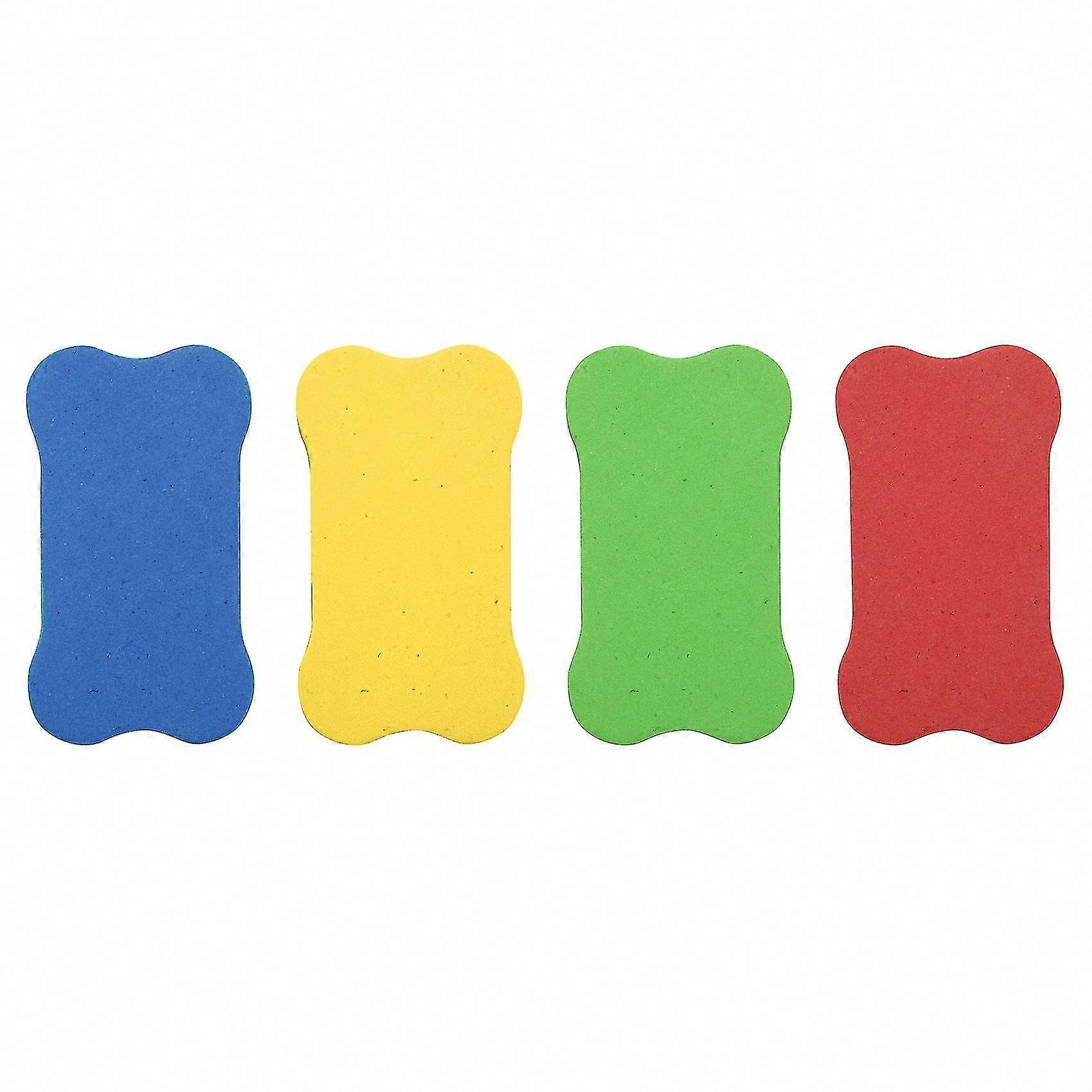 48 Pack Magnetic Whiteboard Erasers - Bone Shaped Dry Erase Markers for School, Office & Home Use