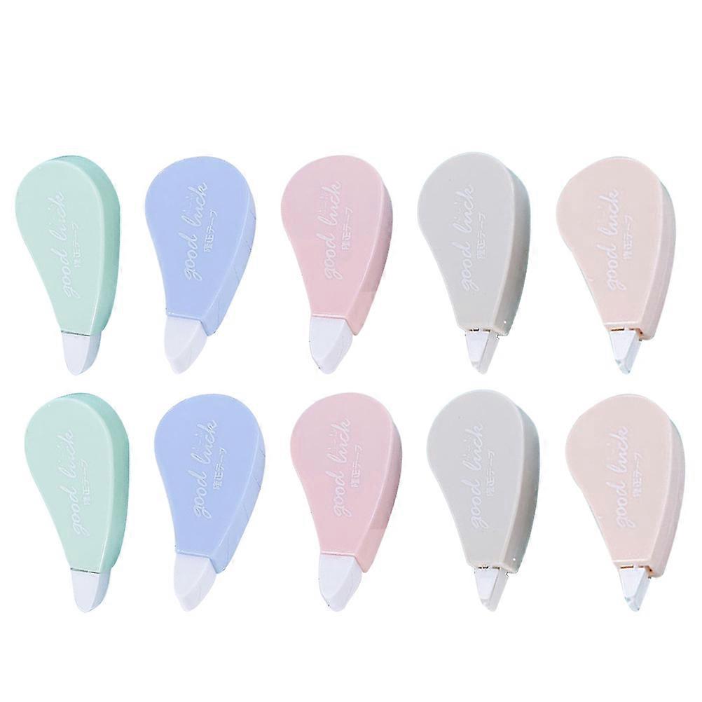 10 Pack Correction Tape Set for Students – Instant Dry, Smooth Writing Correction Fluid with Compact & Portable Design for School and Office Use