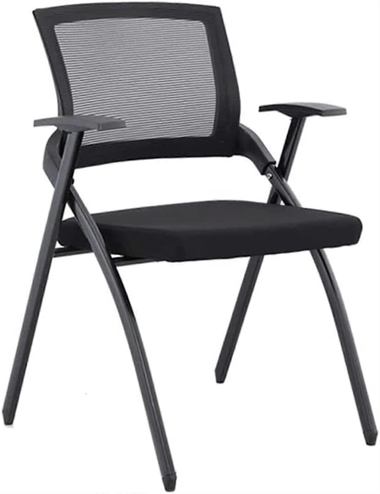 Portable foldable conference room chair for office meetings, solid color, one size fits all