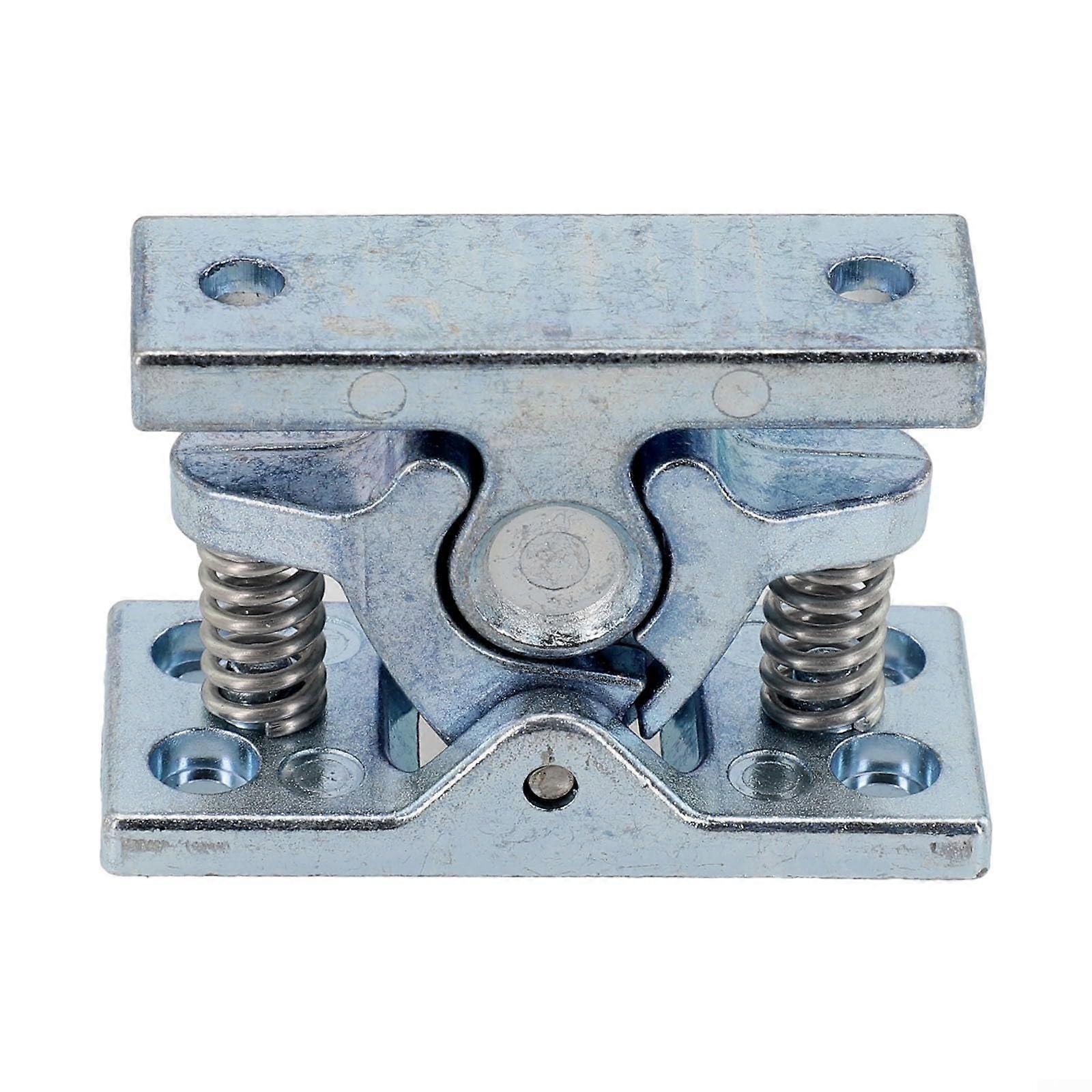 Door Latch Stopper Spring Loaded Release Clamp Double Roller Catch 1x Easy Door Latch With Springs