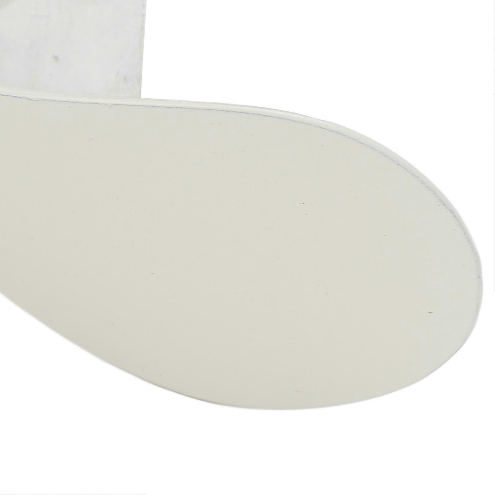 7 1/4in Marine Propeller 6L5‑45943‑00‑EL 9 Spline Tooth 3 Blades Boat Propeller Replacement for 2.5HP 3HP F2.5A 3A Motor