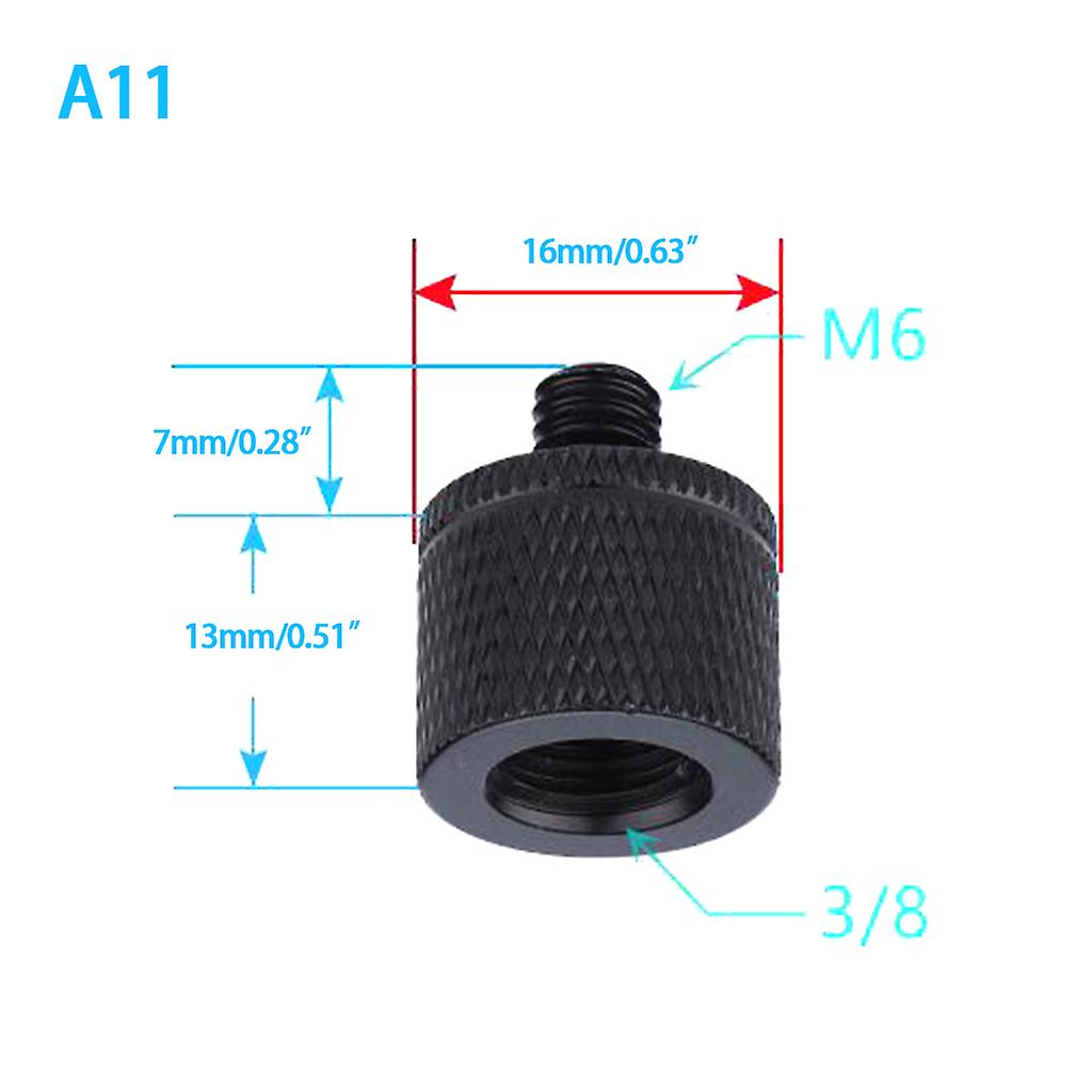 2x Dslr Kamera Vidaları Projektör Tripod için 3/8 M6 M8 M10 M12 Dönüşüm Vidası