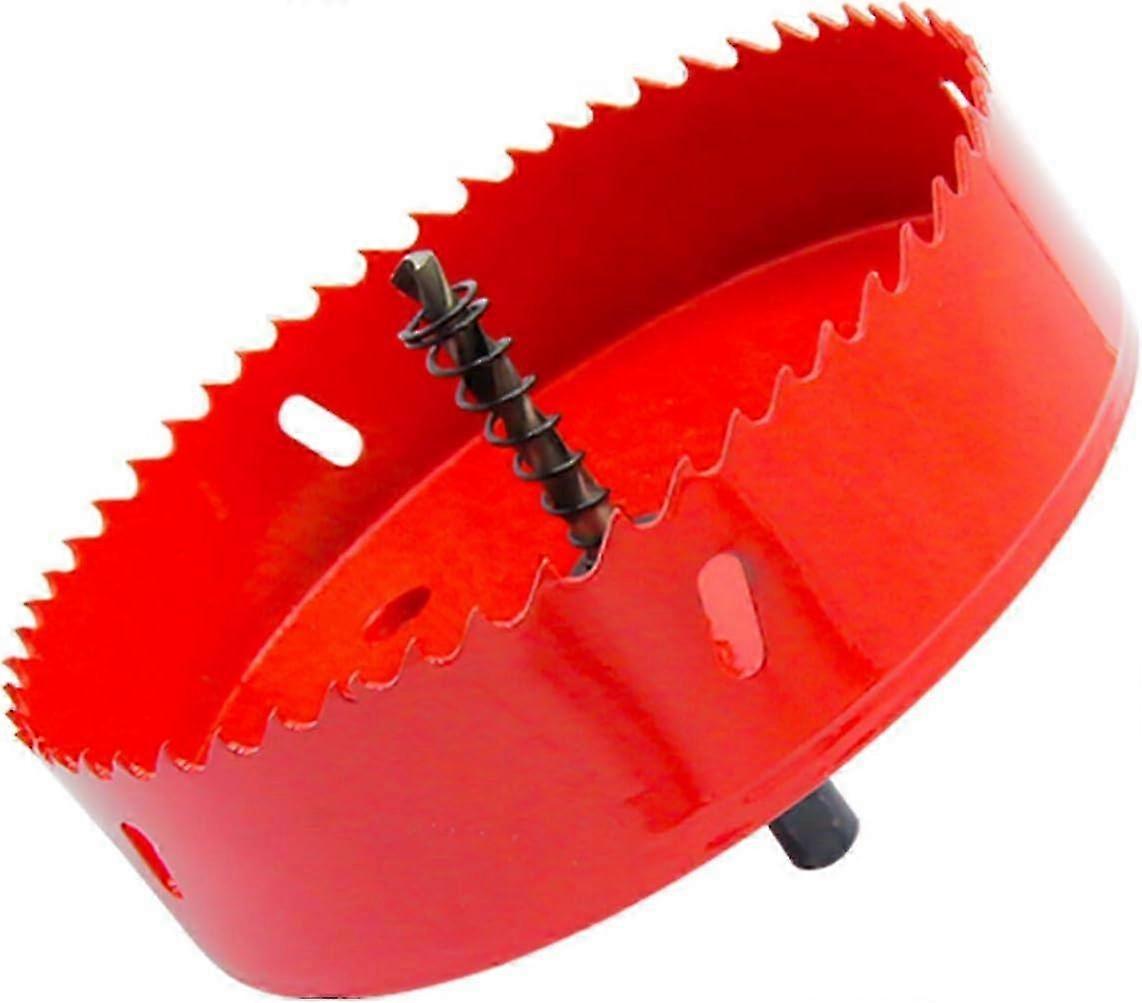 HSS Bi-Metal Hole Saw with Shank for Wood & Metal Cutting - Durable Tool for Precise Drilling in DIY Projects