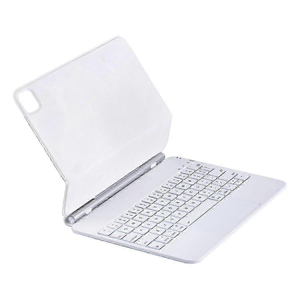 Clavier sans fil Bluetooth à pavé tactile magnétique compatible avec Magic Keyboard pour tablette Air 4/5 10,9 pouces - Whit-B16