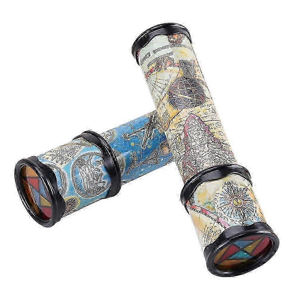 Óculos Caleidoscópio Mágico para Crianças - Presente Divertido de Aniversário e Natal - Pacote de 2 com Estilos Aleatórios para Aventuras Coloridas