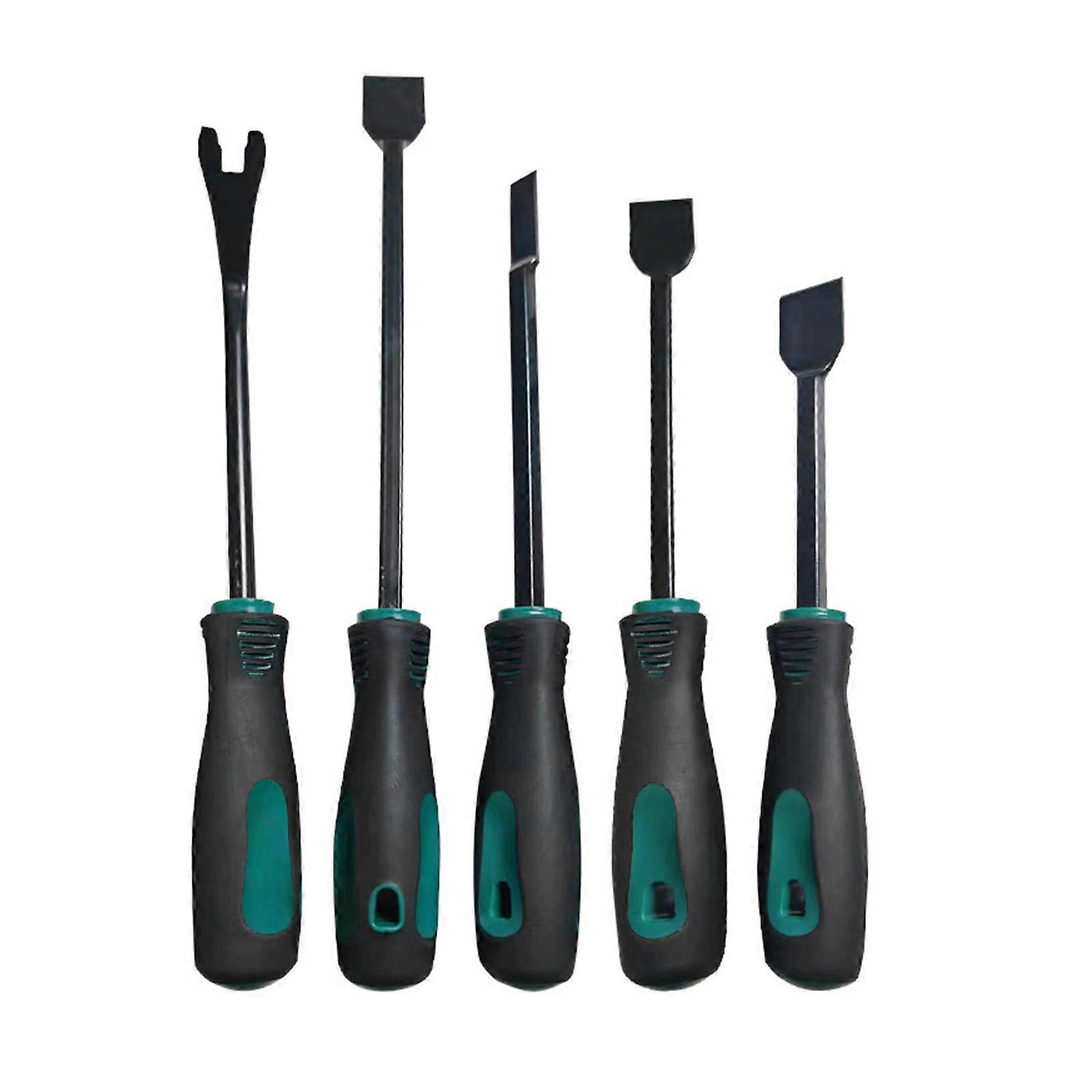 Professional Garage Scrapers Set with Ergonomic Not Slip Handles Upgrades for Removing Deposits & Kitchen Grime Multicolor