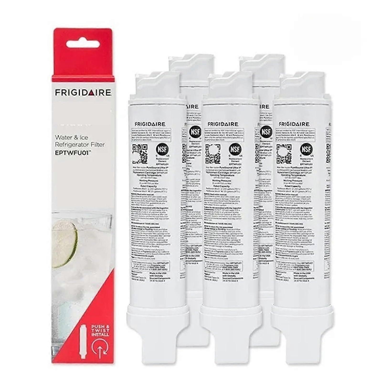 Fridge Water Filter, Compatible with UNILUX, ULX220 807946705 012505454226 OPFF2RF300 GP006 EWF02 (5 Pieces) 5 Pieces.
