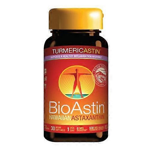 Nutrex Hawaii Bioastin Tumericastin ,30 SoftGels (Pack of 1)