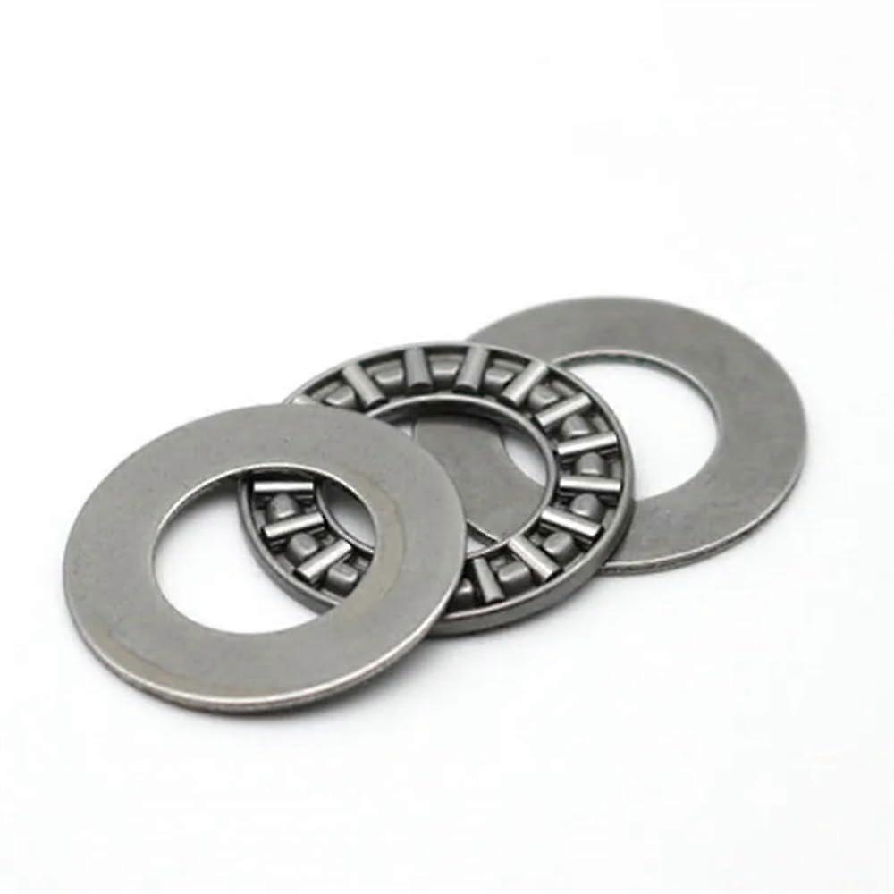 AXK0619 AXK0821 AXK1024 AXK1226 AXK1528 For AXK5070 0414 0515 2AS Axial Thrust Bearing Needle Bearing Cage Assemblies (Size: AXK0821 8x21x4mm)
