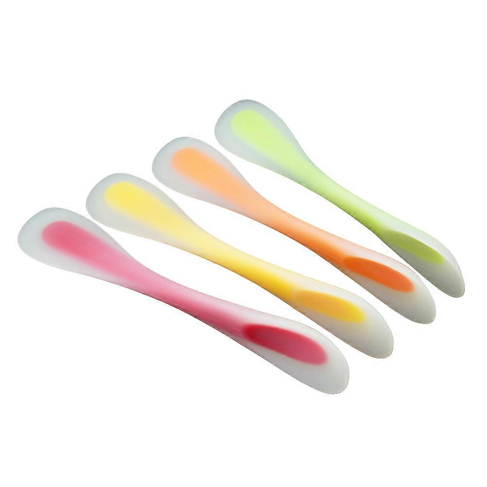 Silicone Spatula Set of 4 for Baking Non-Toxic Lightweight and Various Colors