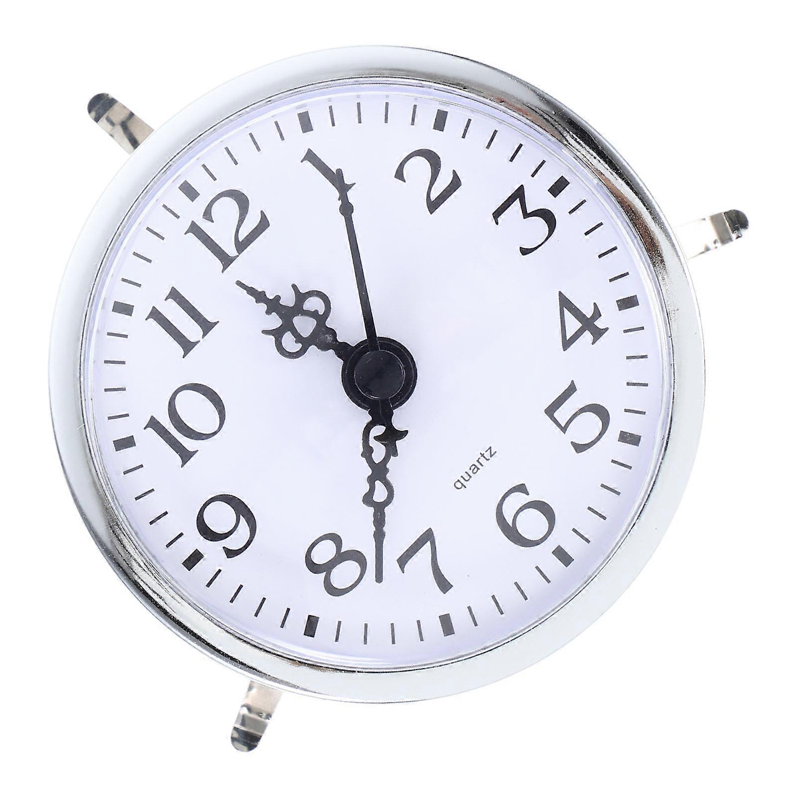 Craft Clock Insert Crystal Round Clock Insert for Home Decor