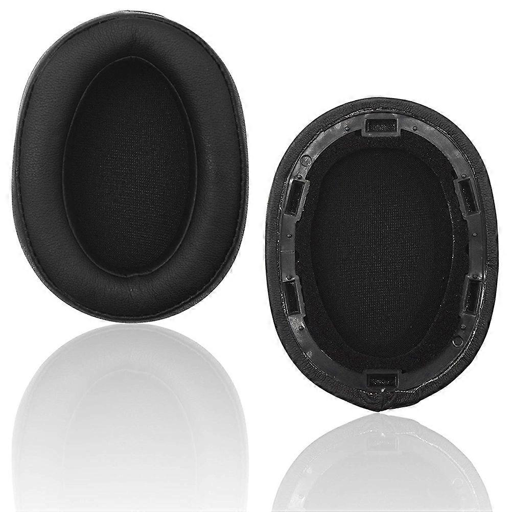 Headset Cushion Replacing Ear Pads For Mdr-100Abn Headphone Users Black 12x8x2cm Comfortable Listening 1 Pair