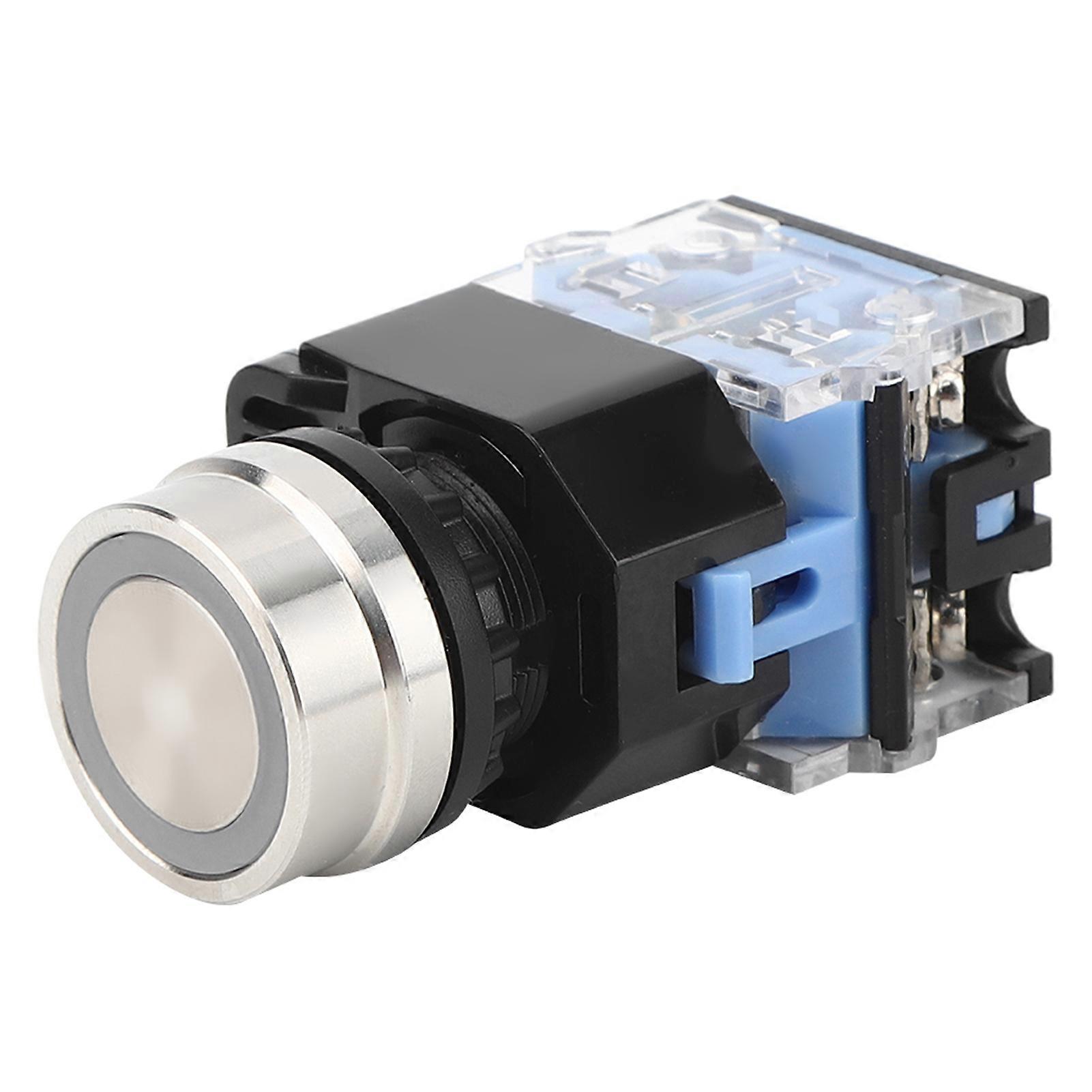 Push Button Switch Without Light Control Component 22mm Installation Diameter LA38 AC220V(Auto Verrouillage )