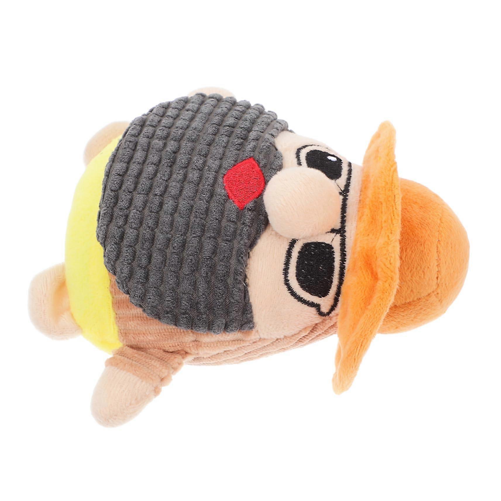 Chew Toy For Crinkle And Squeak, Durable Non Toxic Rubber, Large Safe For Aggressive Chewers, Interactive Enrichment Toy