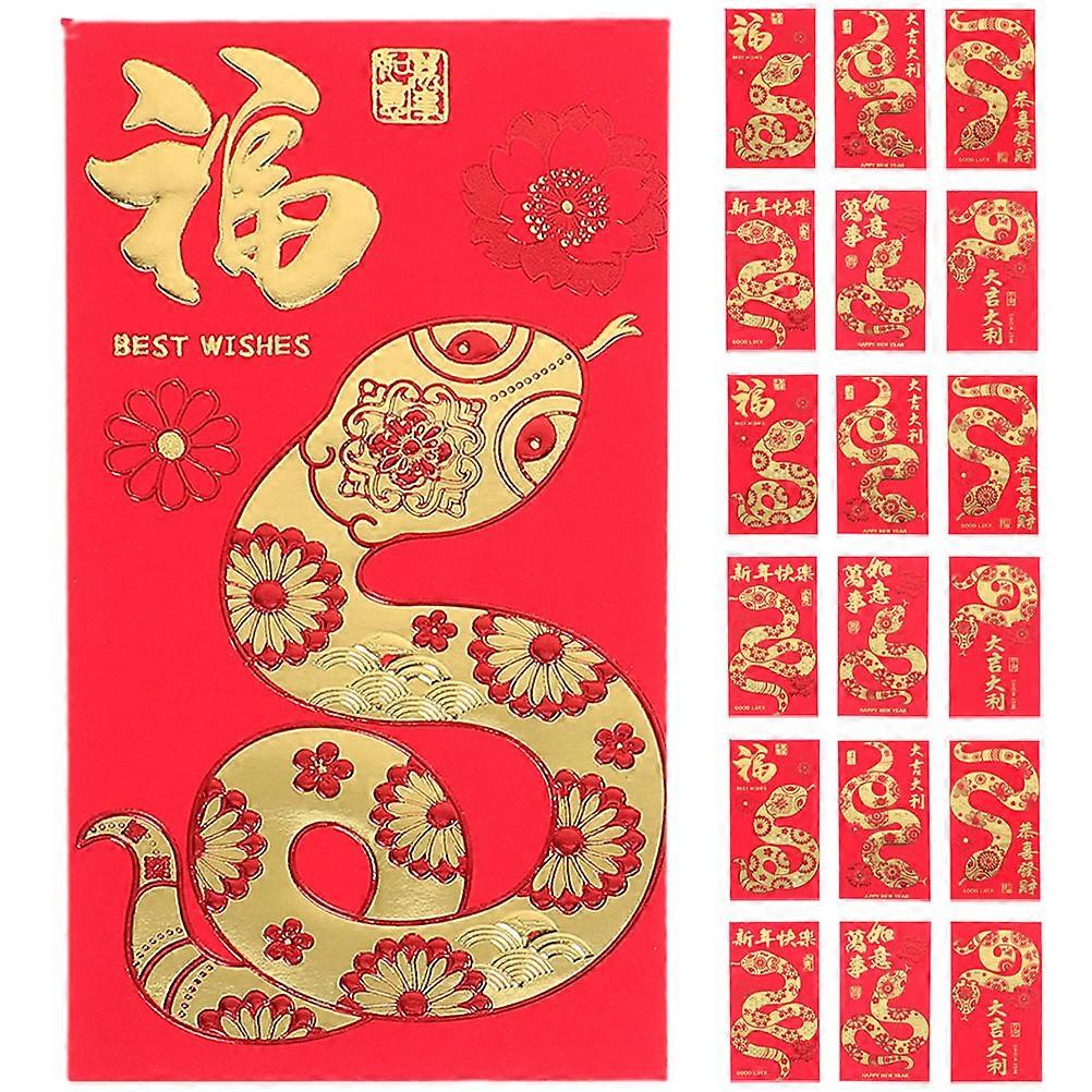 Celebrate the Year of the Snake with Paper Envelopes for Storage Using Various Occasions 60pcs Assorted Color