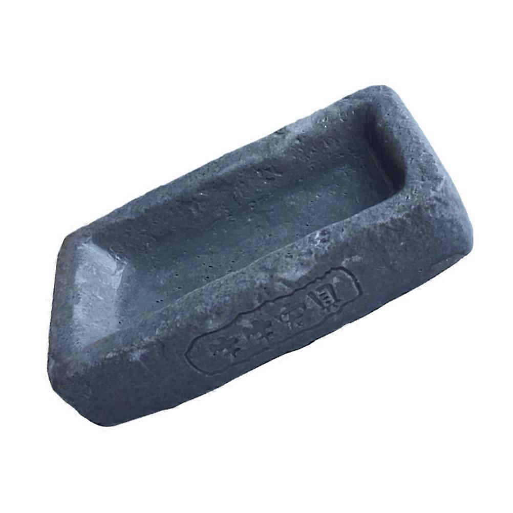 Reptile Feeding Dish 1Pc Easy To Clean Grey Feeding Tool For Reptiles And Small Animals