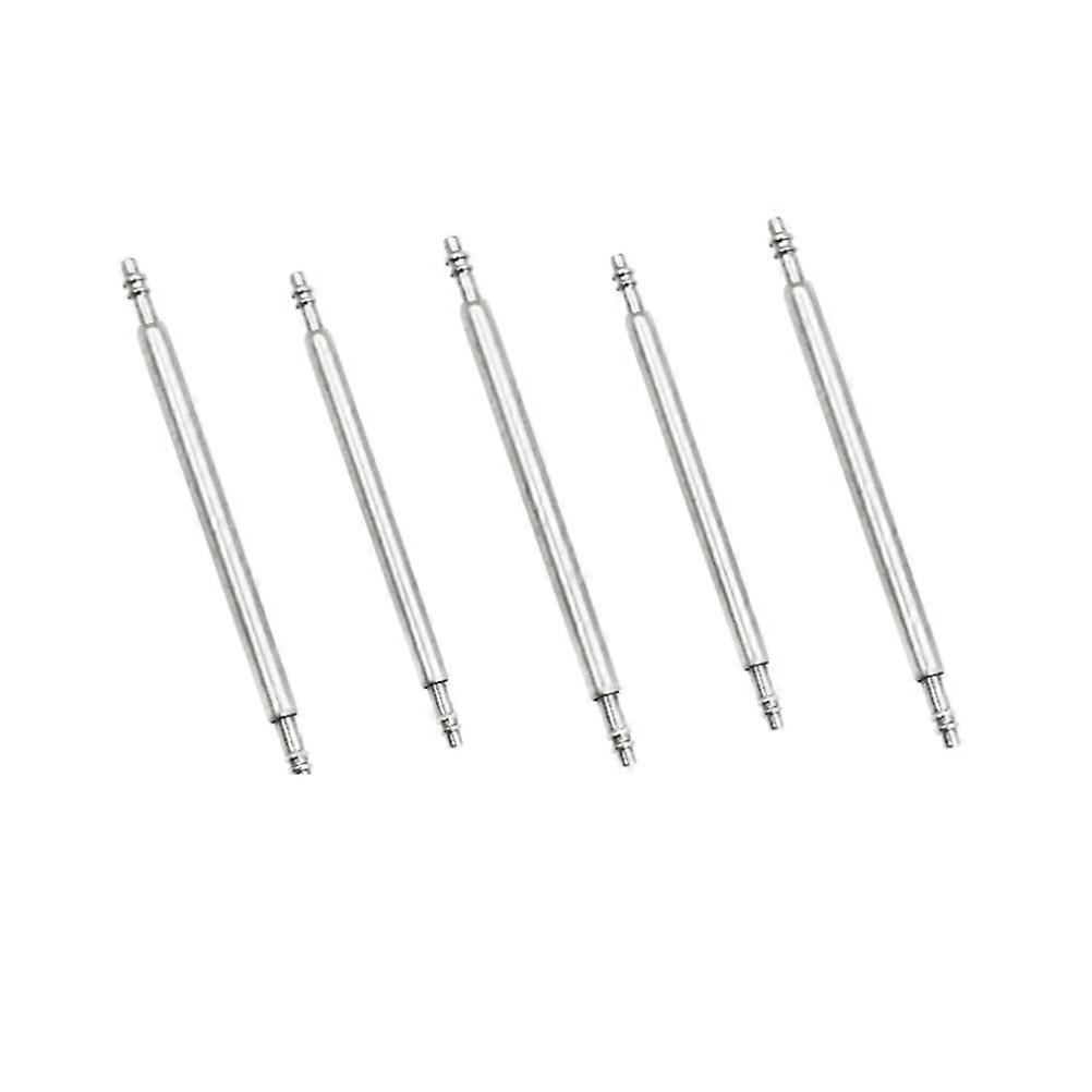 Watch Band Repair Tool with Heavy Metal Handle for Easy Spring Bar Removal and Connection 20mm Silver
