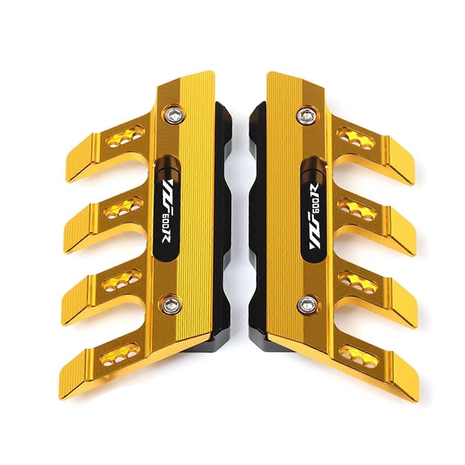 For YAMAHA YZF600 YZF600R motorcycle front fender antidrop sliders side protection block (Color: A).