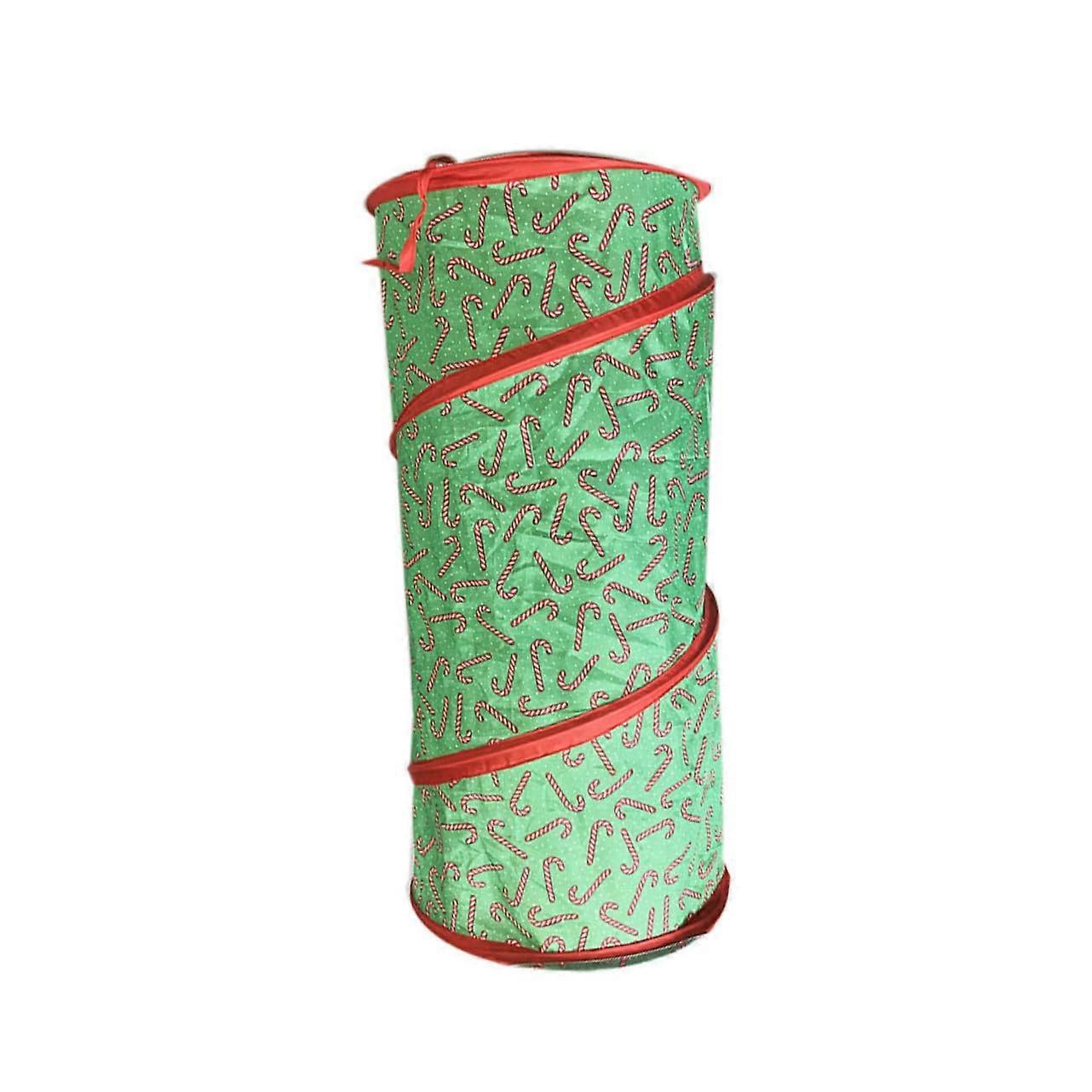 Foldable Cat Tunnel Pet Toy, Collapsible Cat Tunnel for Indoor Use, Green Fabric Cat Tube Tunnel, Pet Play Tunnel for Cats