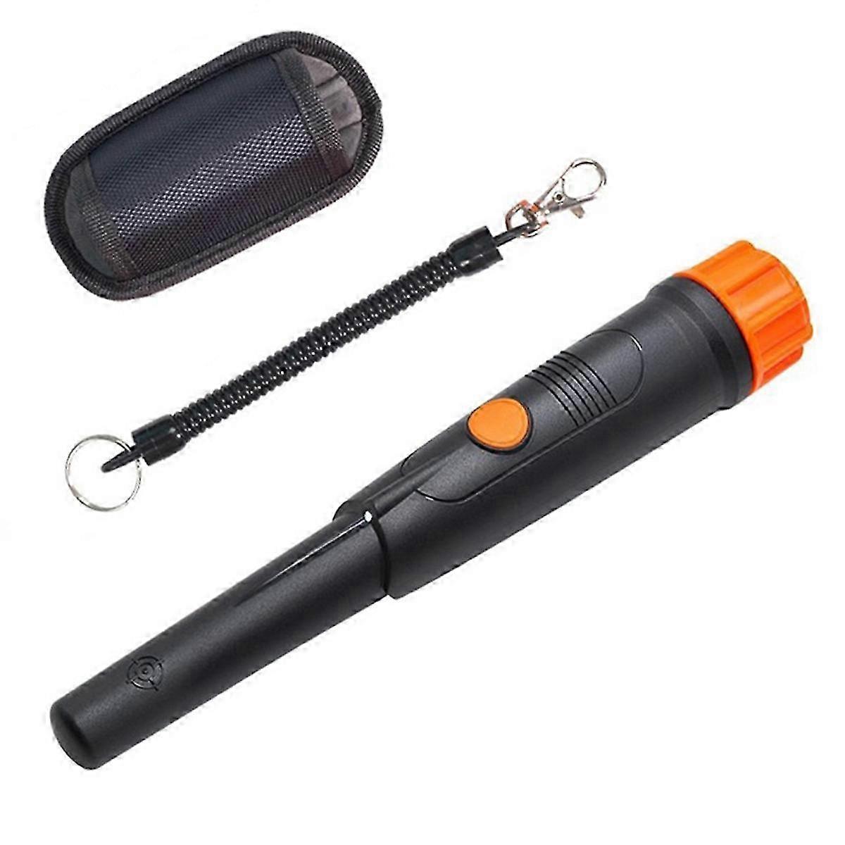 Used 3 Meter Underwater Depth Full Waterproof Handheld Pinpointer Metal Detector Audio Alert And Shock And Light