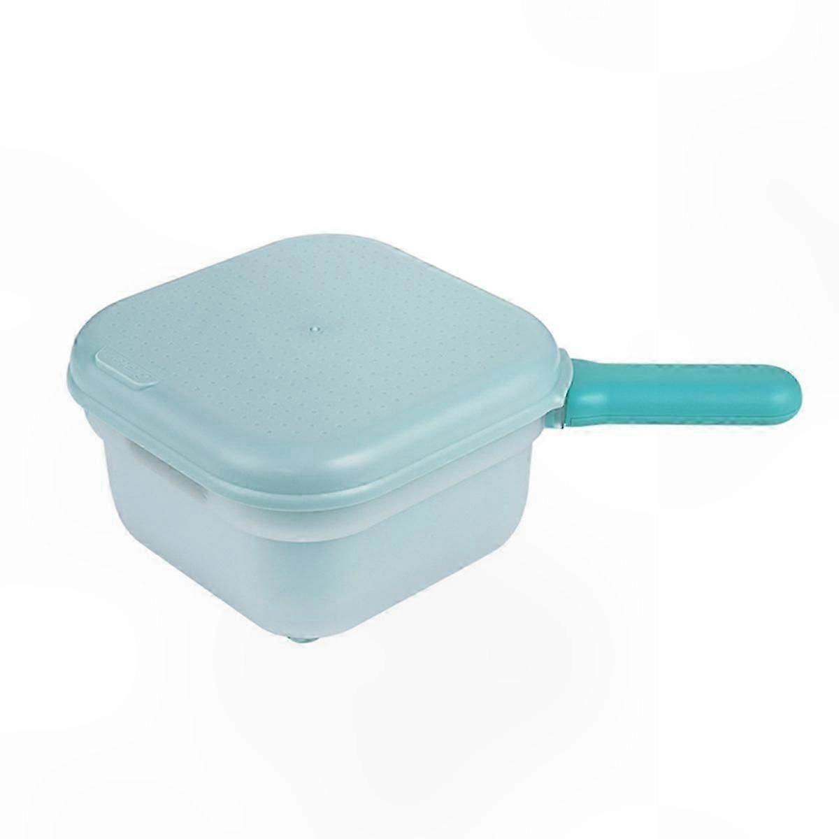 Multi-Function Vegetable Cutter with Drain Basket for Kitchen Use
