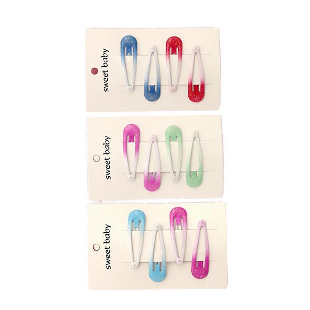 Παιδικά κλιπ μαλλιών 24 τεμάχια σε διάφορα χρώματα με σχέδια ζώων για διακόσμηση κοριτσιών